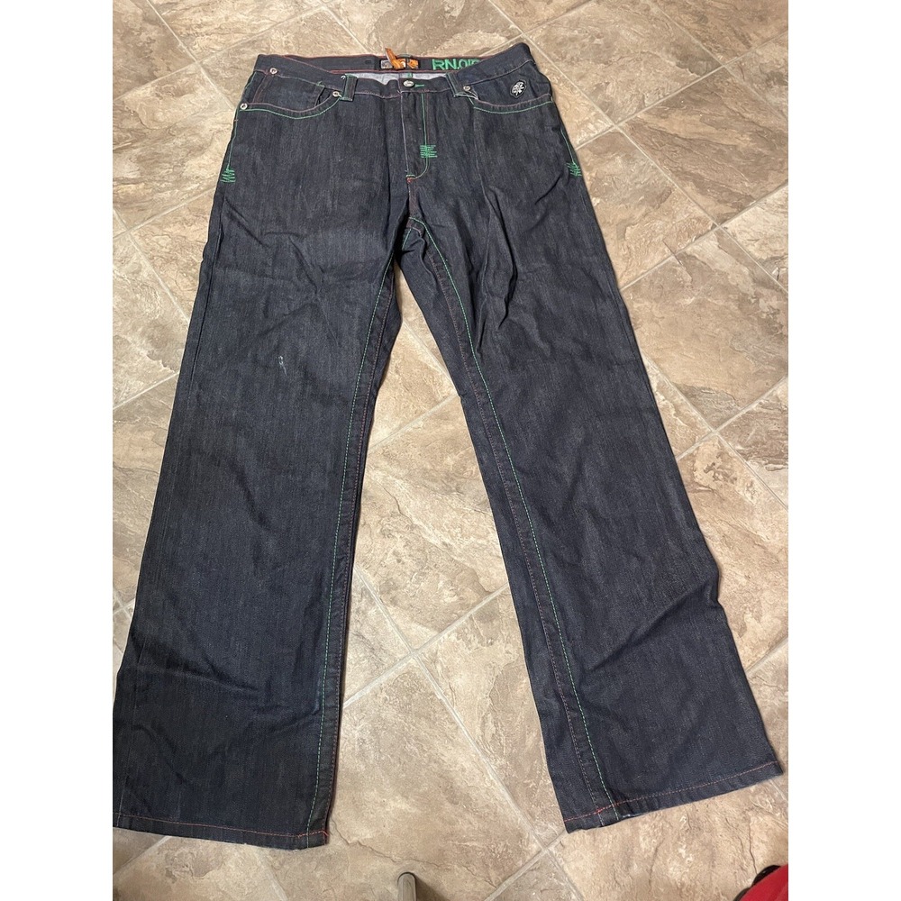 Original Akademiks Men's 36 Jeans / Denim Baggy Pants AKDMKS
